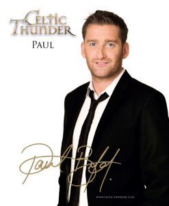 CELTIC THUNDER PAUL BYROM PHOTO CARD