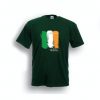CELTIC THUNDER IRISH FLAG SHIRT / DARK GREEN