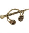 Bronze Torc Brooch
