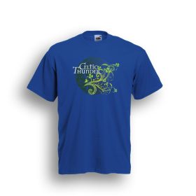 3D Filigree Dublin Blue Tee
