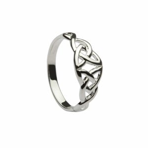 Details about   925 Sterling Silver Celtic Trinity Triquetra Knot Ring J/5 L/6 N/7 P/8 R/9 T/10 