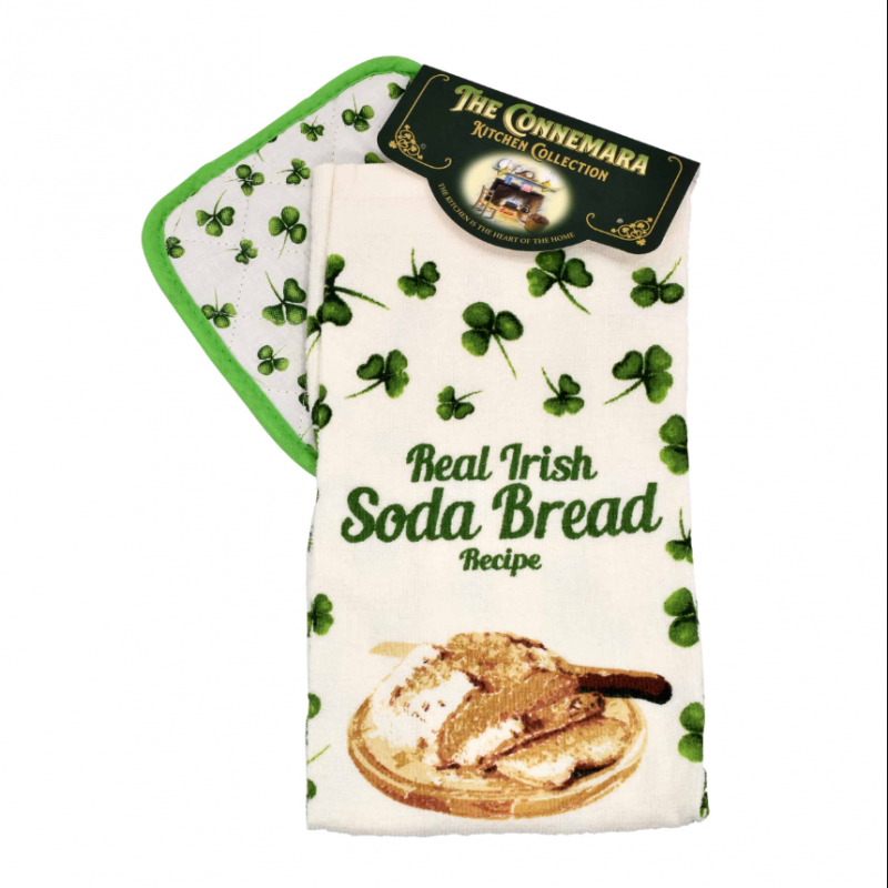 Irish Soda Bread Tea Towel And Pot Holder Celtic Thunder Store